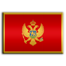 montenegro flag national state symbols coat of arms