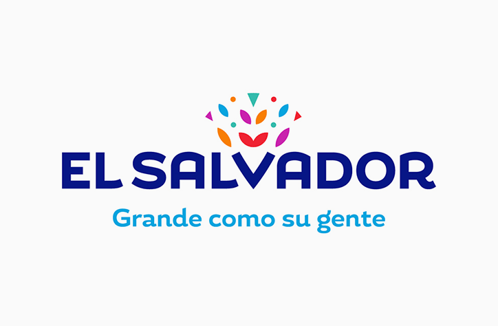 el salvador great like our people san salvador national brand logo marca pais