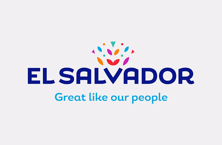 el salvador great like our people san salvador national brand logo