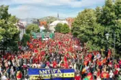 antifa montenegro cetinje cetinje je reklo ne klerofašizmu i da evropskoj građanskoj crnoj gori