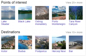 google montenegro points of interest 2