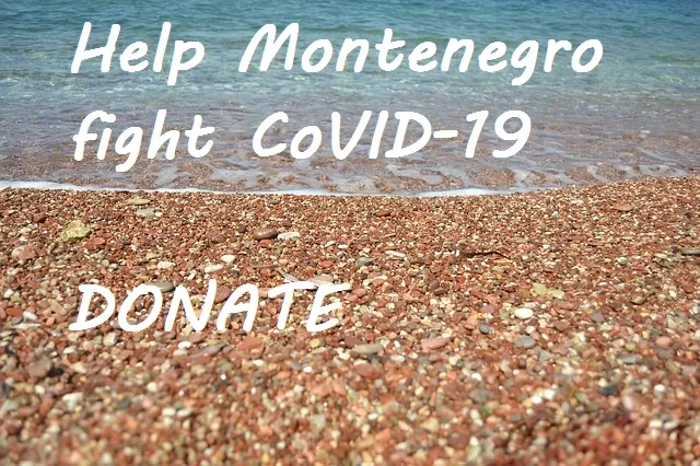 findraising campaign montenegro coronavirus corona virus covid19 covid-19 ncov-19 help montenegro crna gora pomoć donacija donate