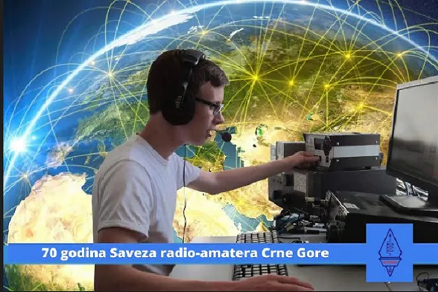 radio amateri crne gore radioamater cg montenegro radio amateurs amateur SAVEZ RADIO AMATERA CRNE GORE 4O 0 MNE Crna Gora Montenegro