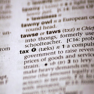tax glossary